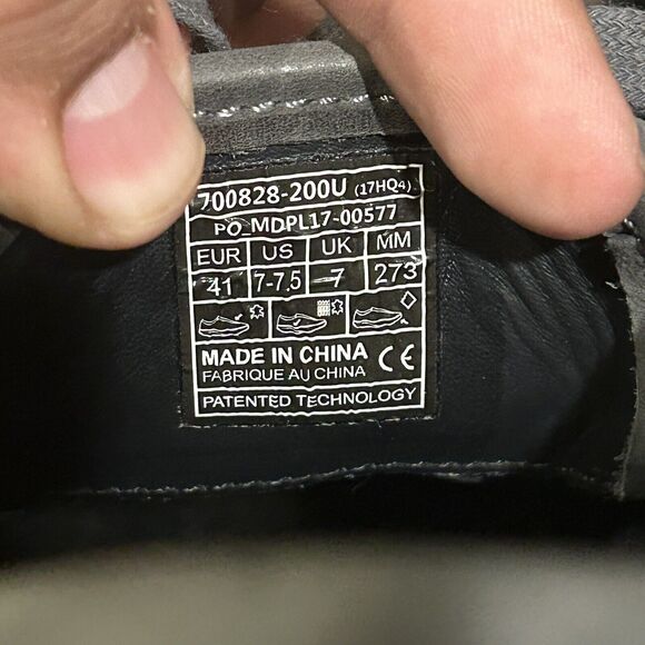 MBT Men's Kheri‎ 65 M Charcoal Grey 700828-200U US Size 7-7.5 - Picture 7 of 7